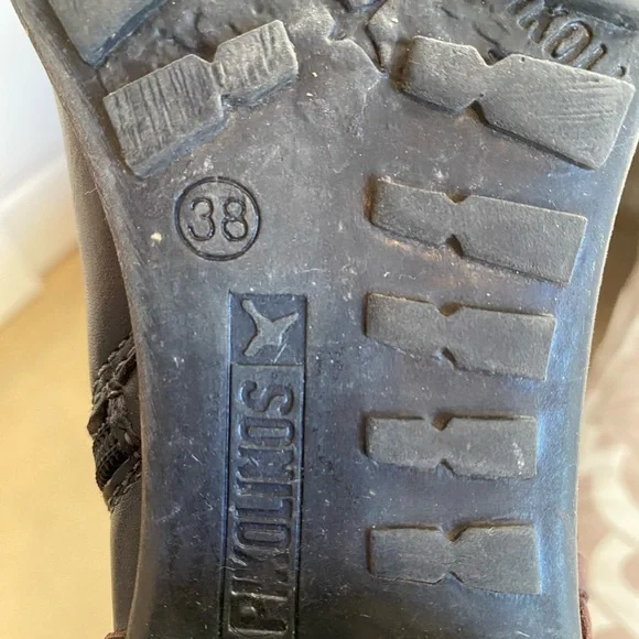 All leather Pikolinos brown boots, 38-7 - Picture 6 of 6